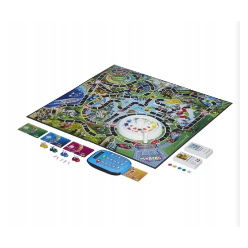 Gra planszowa Życie Nauka Kariera Rosyjska czytnik kart bankowych Hasbro