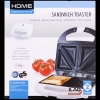 Opiekacz do kanapek Toster Sandwich Home Essentials 750W AST-2000W BIAŁY