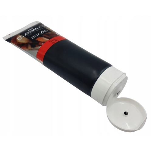 Farba akrylowa profesjonalna tuba Black no.99 Czarna Van Bleiswijck 250ml