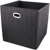 Składany kosz do przechowywania Home Accents organizer 30 cm beż tłoczony