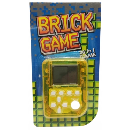 KONSOLA DO GIER GRA ELEKTONICZNA KIESZONKOWA RETRO MINI GAME 26 GIER BLACK