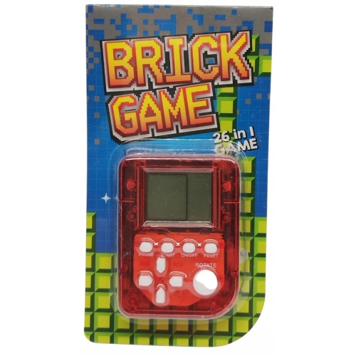 KONSOLA DO GIER GRA ELEKTONICZNA KIESZONKOWA RETRO MINI GAME 26 GIER ZIELEŃ