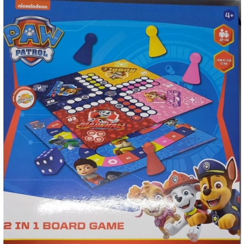 Gra planszowa DISNEY PSI PATROL 4 graczy super zabawa dla dzieci 2 plansze