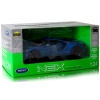 FORD GT 2017 METALOWY KOLEKCJONERSKI MODEL SAMOCHODU WELLY 1:34 NAPĘ ŻÓŁTY