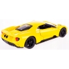 FORD GT 2017 METALOWY KOLEKCJONERSKI MODEL SAMOCHODU WELLY 1:34 NAPĘ ŻÓŁTY