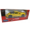 FORD GT 2017 METALOWY KOLEKCJONERSKI MODEL SAMOCHODU WELLY 1:34 NAPĘ ŻÓŁTY