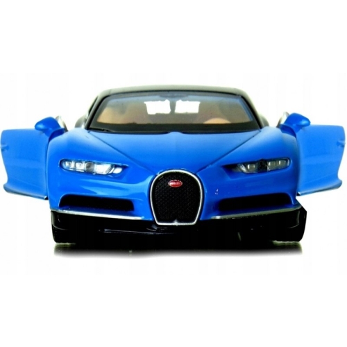 Welly Bugatti Chiron METALOWY KOLEKCJONERSKI MODEL SAMOCHODU Z NAPĘDEM 1.34