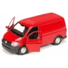 Volkswagen Transporter T6 kolekcjonerski model samochodu metal Welly RED