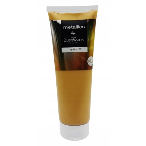Farba akrylowa profesjonalna Gold Złota Metaliczna Van Bleiswijck 250ml