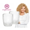 SZKLANKI TERMICZNE 2 ścianki MG HOME MAGDA GESSLER LINIA RENZA 2 x 300 ML