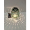 LAMPA SOLARNA LATARENKA OGRODOWA Z UCHWYTEM JUTA LED BIAŁA CIEPŁA GREEN