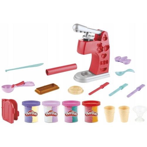 PLAY DOH LODZIARNIA LODY TUBY CIASTOLINA ZESTAW Hasbro FUN FACTORY UNICORN
