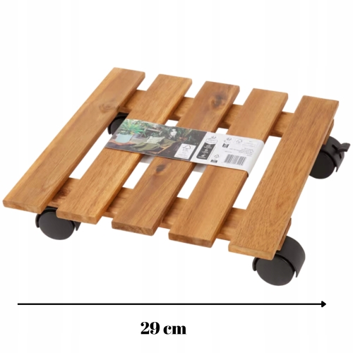 KWIETNIK STOJAK PODSTAWKA WÓZEK TRANSPORTOWY NA KÓŁKACH OBROTOWY 40 CM
