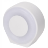Lampka nocna czujnik dzień noc z ładowarką sieciową USB-C Warm White