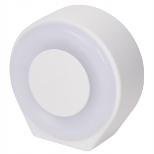 Lampka nocna czujnik dzień noc z ładowarką sieciową USB-C Warm White