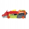 Transporter Wyrzutnia Hot Wheels Lets Race City Smok Dragon Autko Żółte 86