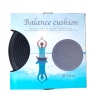 PODUSZKA FITNESS BALANSOWA POWIETRZNA SENSORYCZNA MOCNA 33 cm x 5 cm CZARNA