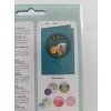 Wykrojnik szablon 3D Scenka Camping Biwak do wycinania scrapbooking 3 szt