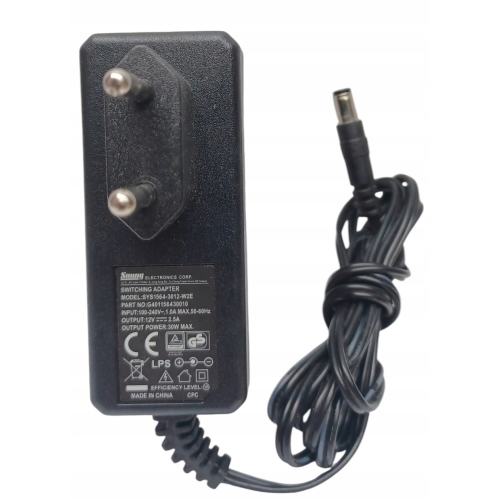 Zasilacz SYS1564-3012-W2E DEKODER VECTRA CANAL+ POLSAT NC+ WIFIBOX 12V 2.5A