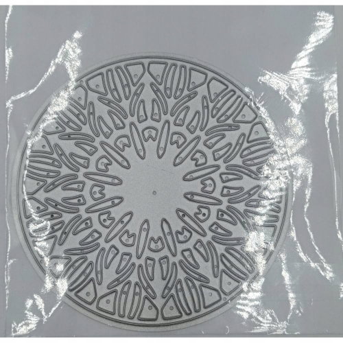 Wykrojnik szablon 3D 3 sztuki Mandala do wycinania embossing Avec