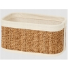 Koszyk organizer Bambusowy na kosmetyki bieliznę 23x14x11,5cm MAŁY CIEMNY