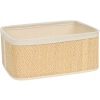 Koszyk organizer Bambusowy na kosmetyki bieliznę 36x26x15,5cm DUŻY CIEMNY