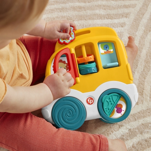 Autko sensoryczne zabawka edukacyjna dla dzieci Fisher-Price 6m+
