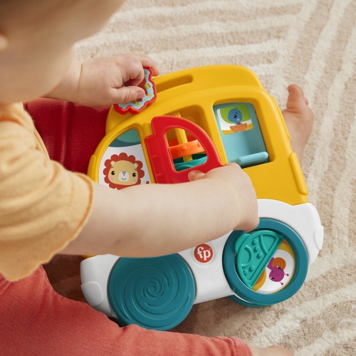 Autko sensoryczne zabawka edukacyjna dla dzieci Fisher-Price 6m+