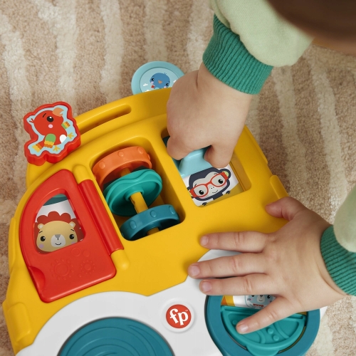 Autko sensoryczne zabawka edukacyjna dla dzieci Fisher-Price 6m+
