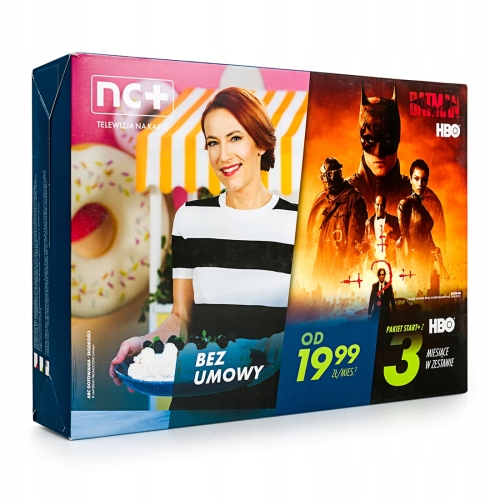 Oryginalny Dekoder CANAL+ NC+ WIFIBOX DSIW74 BG5 TnK 1-mc START HD Canal+
