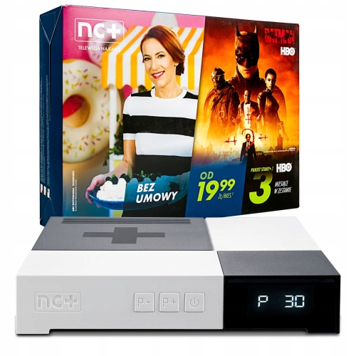 Oryginalny Dekoder CANAL+ NC+ WIFIBOX DSIW74 BG5 TnK 1-mc START HD Canal+