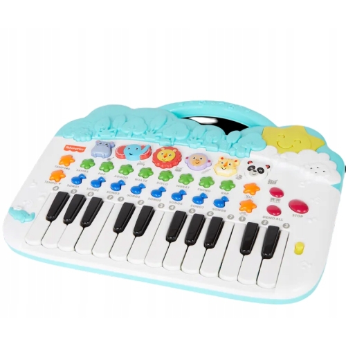 Pianinko dla dzieci Fisher-Price zwierzątka ZABAWKA INTERAKTYWNA DLA DZIECI