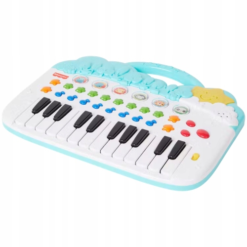 Pianinko dla dzieci Fisher-Price zwierzątka ZABAWKA INTERAKTYWNA DLA DZIECI