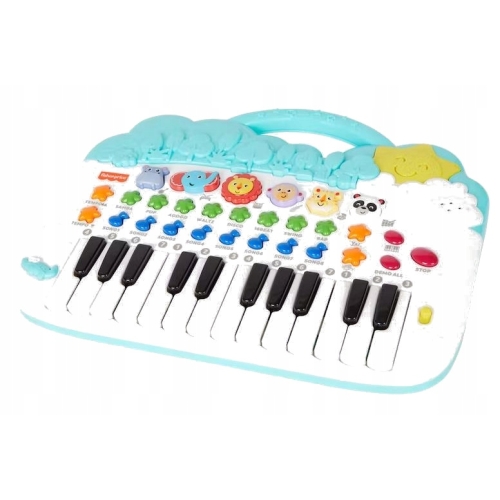 Pianinko dla dzieci Fisher-Price zwierzątka ZABAWKA INTERAKTYWNA DLA DZIECI
