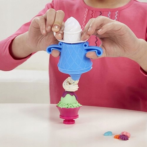 Ciastolina Lodowy zamek Play-Doh B5523 HASBRO LODY DUŻY ZESTAW ŚWIĄTECZNY 3
