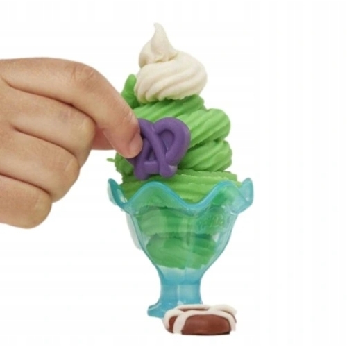 Ciastolina Lodowy zamek Play-Doh B5523 HASBRO LODY DUŻY ZESTAW ŚWIĄTECZNY 3
