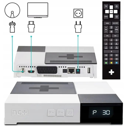 Oryginalny Dekoder CANAL+ NC+ WIFIBOX DSIW74 TnK 1-mc START HD Canal+ HD