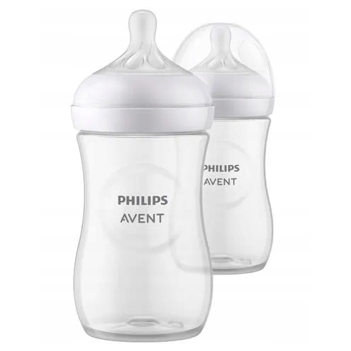 PHILIPS AVENT Zestaw 2 butelek 260ml dla niemowąt Natural Response SCY903