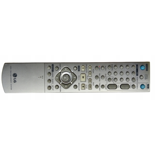 Pilot firmy LG DVD HDD 6711R1P108F RH-199 RH-177 srebrny ORYGINAŁ z LOGO LG