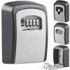 Sejf na klucze WZMOCNIONY SZYFROWY 93mm x 113mm x 40 mm ALUMINIUM + METAL