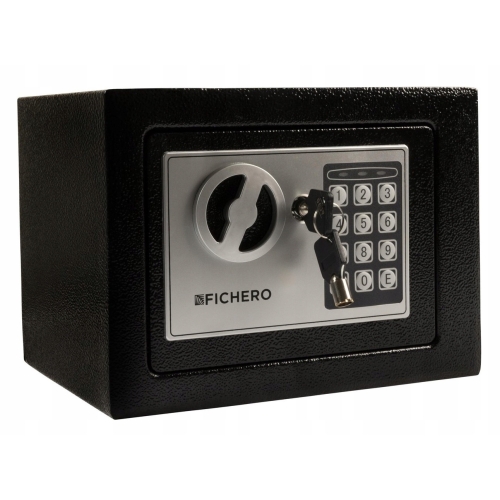 Sejf na klucze WZMOCNIONY SZYFROWY 93mm x 113mm x 40 mm ALUMINIUM + METAL