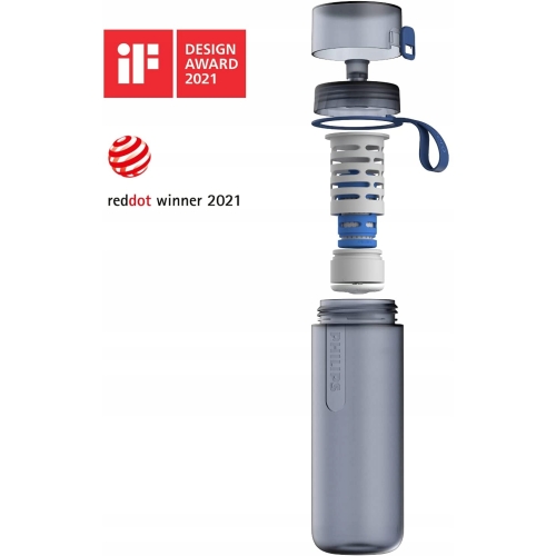 BUTELKA FILTRUJĄCA PHILIPS GoZero Hydration FILTR