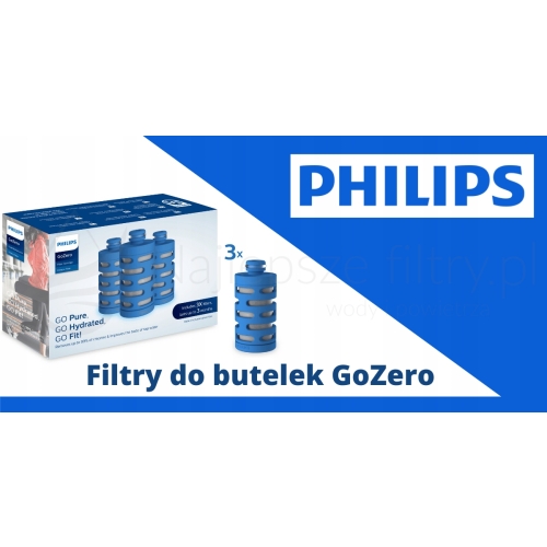 BUTELKA FILTRUJĄCA PHILIPS GoZero Hydration FILTR