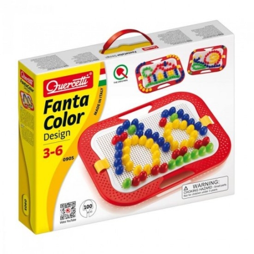 MOZAIKA Fantacolor QUERCETTI 100 ELEMENTÓW NOWOŚĆ
