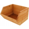 SKRZYNKA BAMBUSOWA ORGANIZER PUDEŁKO POJEMNIK 23CM