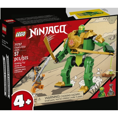 LEGO 71757 NINJAGO, Mech Ninja Lloyda PREZENT
