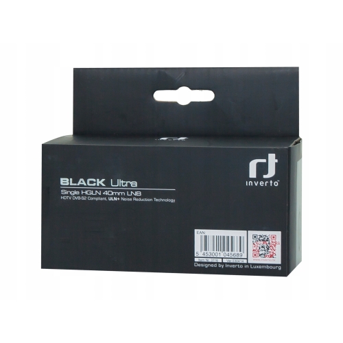 Konwerter single 1 wyjście SAT firma INVERTO BLACK ULTRA 40mm IDLB-SINL40