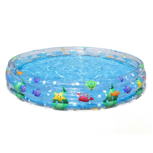 BASEN DMUCHANY DLA DZIECI BESTWAY 183 x 33cm rozporowy mocny rybki żółw