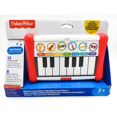 PIANINKO DOTYKOWE FISHER PRICE MUZYCZNE KLAWISZE