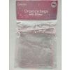 Woreczki z organzy Hobby Flora Organza Brokat brokatowe Granatowe 5 szt set